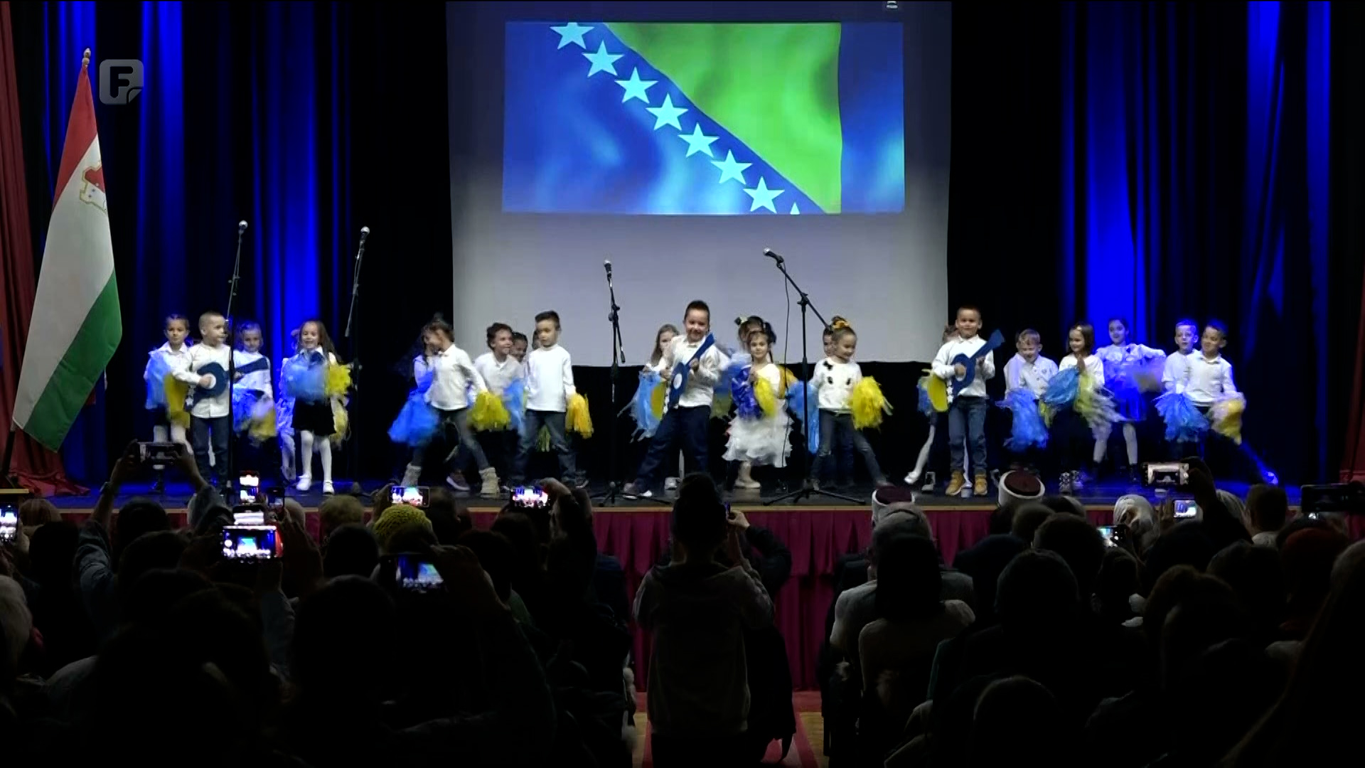 Mališani iz vrtića i travnički učenici proslavili Dan državnosti BiH